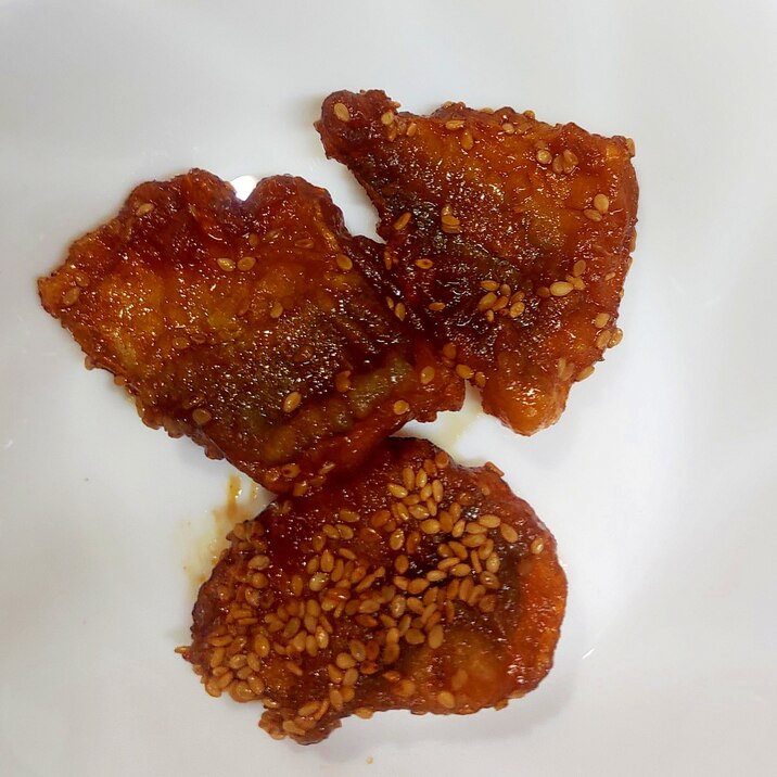 さんまの甘辛揚げ